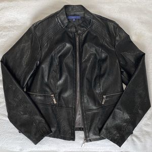 XL Black Leather Jacket